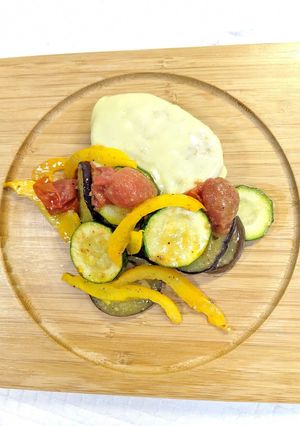 冷凍焼きおにぎり de 西洋風ランチ♪-レシピのメイン写真