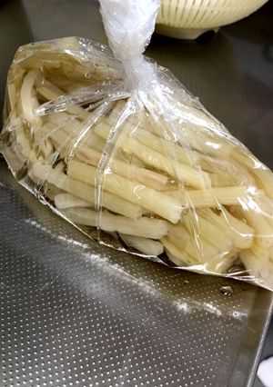 ばあちゃんのフキの下処理方法-レシピのメイン写真