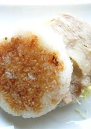 生姜焼きライスバーガー-レシピのメイン写真