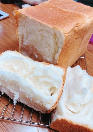 HBで！！ふわっモチッと軽いお家食パン-レシピのメイン写真