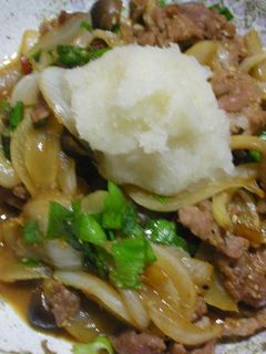 【安・早・旨!】豚野菜炒めおろし乗せ-レシピのメイン写真
