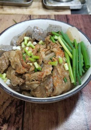牛すじこんにゃく煮込み-レシピのメイン写真