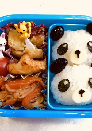 キャラ弁☆パンダ弁当☆-レシピのメイン写真