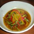 ゴマの風味がおいしい炒め物