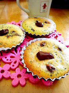 ミントミント!チョコミントマドレーヌ-レシピのメイン写真