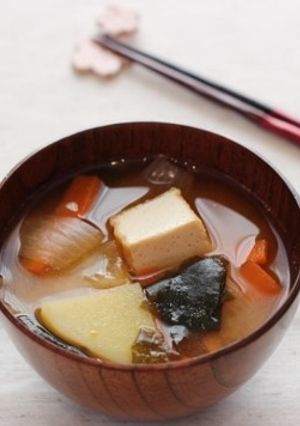春野菜の重ね煮味噌汁-レシピのメイン写真