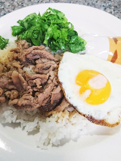 簡単豚こまレタス丼-レシピのメイン写真
