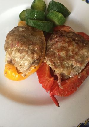 イタリア風ピーマン肉詰め-レシピのメイン写真