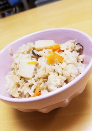 簡単うまい！炊き込みご飯(たけのこご飯)-レシピのメイン写真