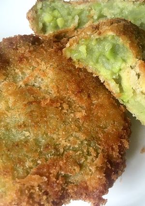 そら豆が主役のコロッケ-レシピのメイン写真