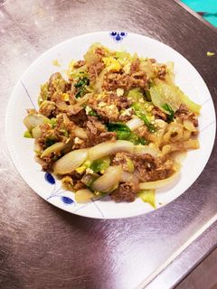 牛肉とレタスのオイスター炒め-レシピのメイン写真
