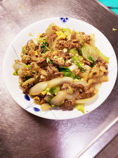 牛肉とレタスのオイスター炒め-レシピのメイン写真