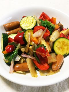カラフル野菜のバター醤油炒め-レシピのメイン写真