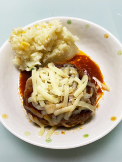 パン粉も卵も不使用ハンバーグ-レシピのメイン写真