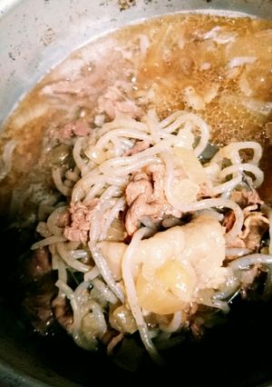 甘辛牛丼-レシピのメイン写真