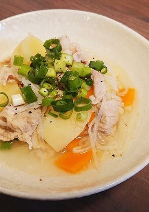 ☆あっさりスープベースの塩肉じゃか☆-レシピのメイン写真