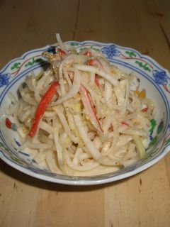 しゃきしゃき大根の皮のサラダ-レシピのメイン写真