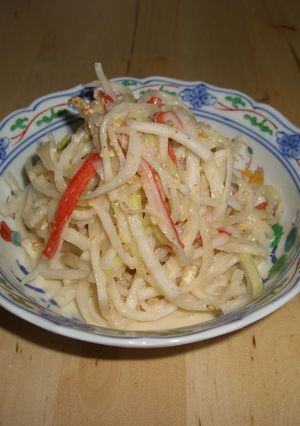 しゃきしゃき大根の皮のサラダ-レシピのメイン写真