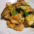 鶏肉と野菜のコチュカレー炒め♡