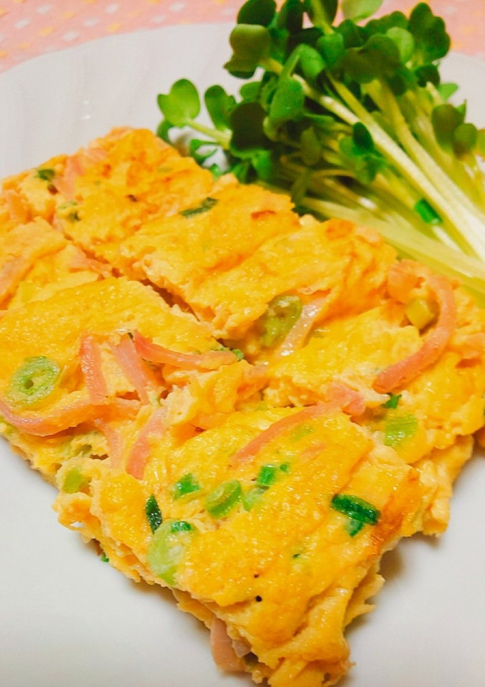 紅しょうが ねぎ 卵焼き-レシピのメイン写真