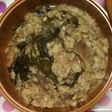 オートミールでさばみそ煮雑炊