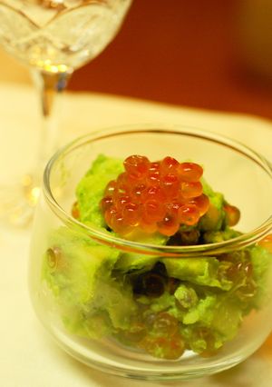 いくらとポテトのニラ豆和え-レシピのメイン写真