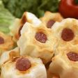 簡単!美味!ちくわぶピンチョス☆サラミ