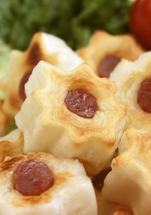簡単！美味！ちくわぶピンチョス☆サラミ-レシピのメイン写真