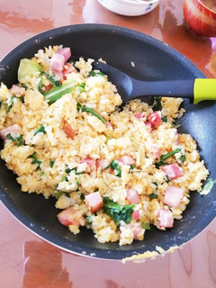 レタスとベーコンのチャーハン-レシピのメイン写真