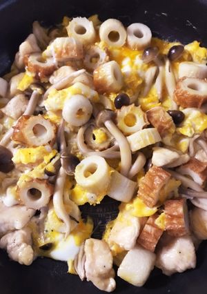 ささみの卵とじ-レシピのメイン写真