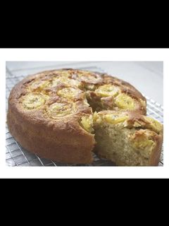 ミルク無しのバナナケーキ-レシピのメイン写真