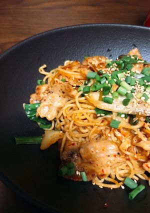 簡単！キムチ焼きそば-レシピのメイン写真