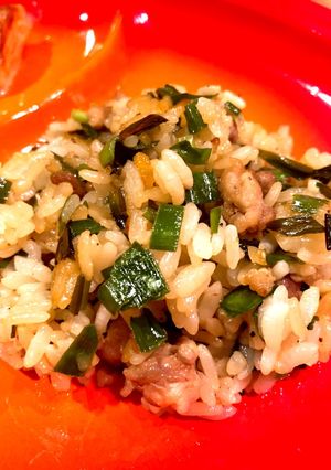 ★餃子味！？ニラと豚肉のスタミナ焼飯★-レシピのメイン写真