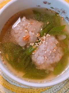 白だしで作る、テールスープ風肉団子スープ-レシピのメイン写真