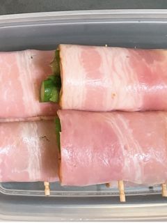 ベーコンのアスパラ巻きチーズ-レシピのメイン写真