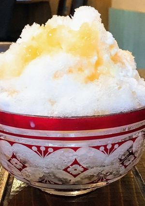 レモンとココナッツミルクのかき氷-レシピのメイン写真