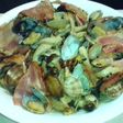 レンジで簡単!あさりときのこの酒蒸