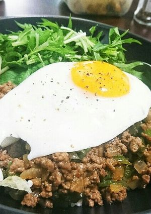 男のガパオライス風-レシピのメイン写真