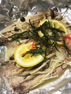イワシのホイル焼き-レシピのメイン写真