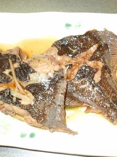 縁側も美味しく!圧力鍋でカレイの煮付け②-レシピのメイン写真