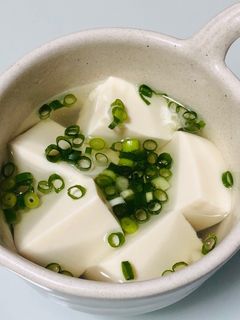 レンジで簡単☆豆腐の白だしスープ-レシピのメイン写真