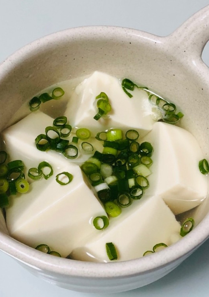 レンジで簡単☆豆腐の白だしスープ-レシピのメイン写真