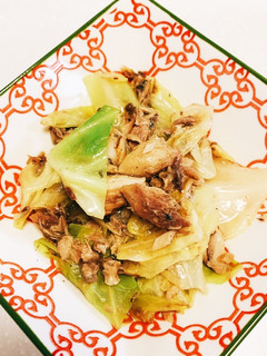 鯖缶キャベツ炒め#栄養#肝臓#時短#美肌-レシピのメイン写真