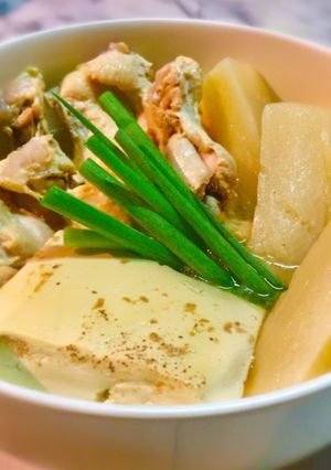 No2240鶏豆腐大根-レシピのメイン写真