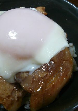 豚ばら柔らか煮丼-レシピのメイン写真