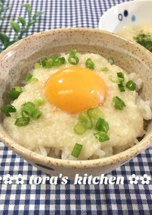 白だし味噌de簡単☘️最強とろろ飯-レシピのメイン写真