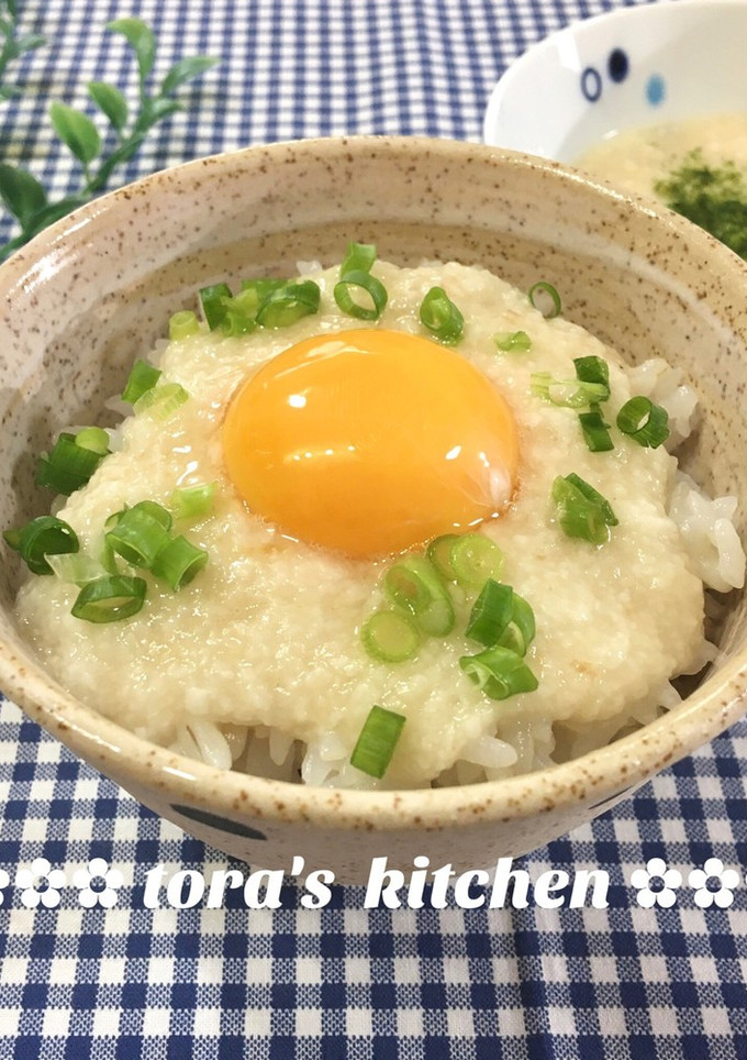 白だし味噌de簡単☘️最強とろろ飯-レシピのメイン写真