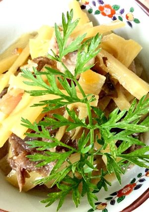 筍と豚肉の甘辛煮-レシピのメイン写真