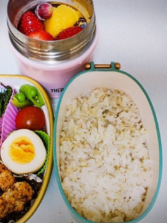 簡単エビフライ弁当-レシピのメイン写真