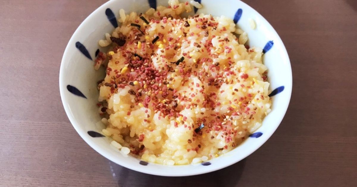 簡単朝ごはんふわっトロッたまごかけごはん by pegupepepe